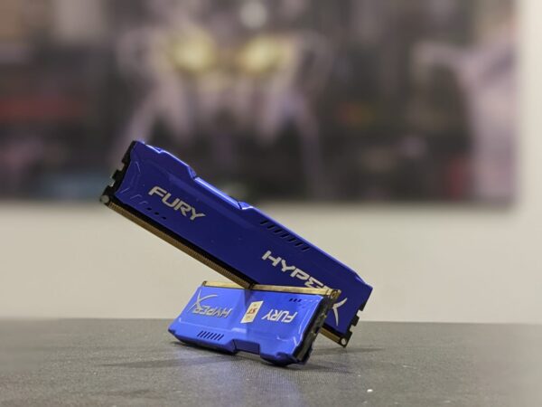Kingston Hyperx Fury 8gb 1600mhz Ddr3 Cl10 Dimm - Blue